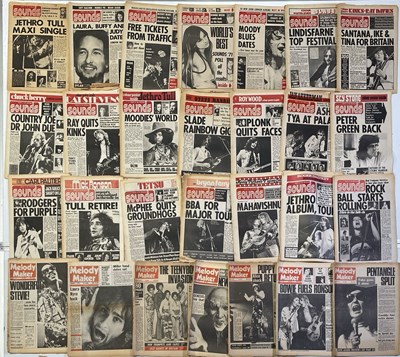 Lot 127A - SOUNDS / MELODY MAKER - 1970S COLLECTION.
