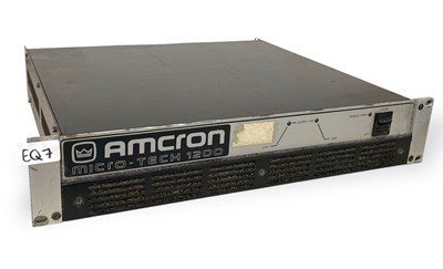 Lot 7 - AMCRON MICRO-TECH 1200 AMPLIFIER.