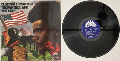 Lot 19 - CLIFFORD THORNTON - THE PANTHER AND THE LASH (FRENCH ORIGINAL - AMERICA RECORDS - 30AM 6113)