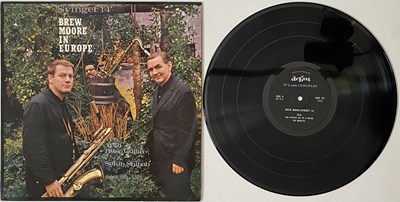 Lot 24 - BREW MOORE - IN EUROPE LP (DANISH ORIGINAL - DEBUT - DEB 137)