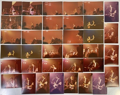 Lot 222 - THE BEATLES - PAUL MCCARTNEY AND WINGS - DUNDEE 1975 CONCERT PHOTOS WITH COPYRIGHT.