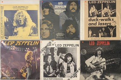 Lot 198 - LED ZEPPELIN - PRIVATE RELEASE LP PACK
