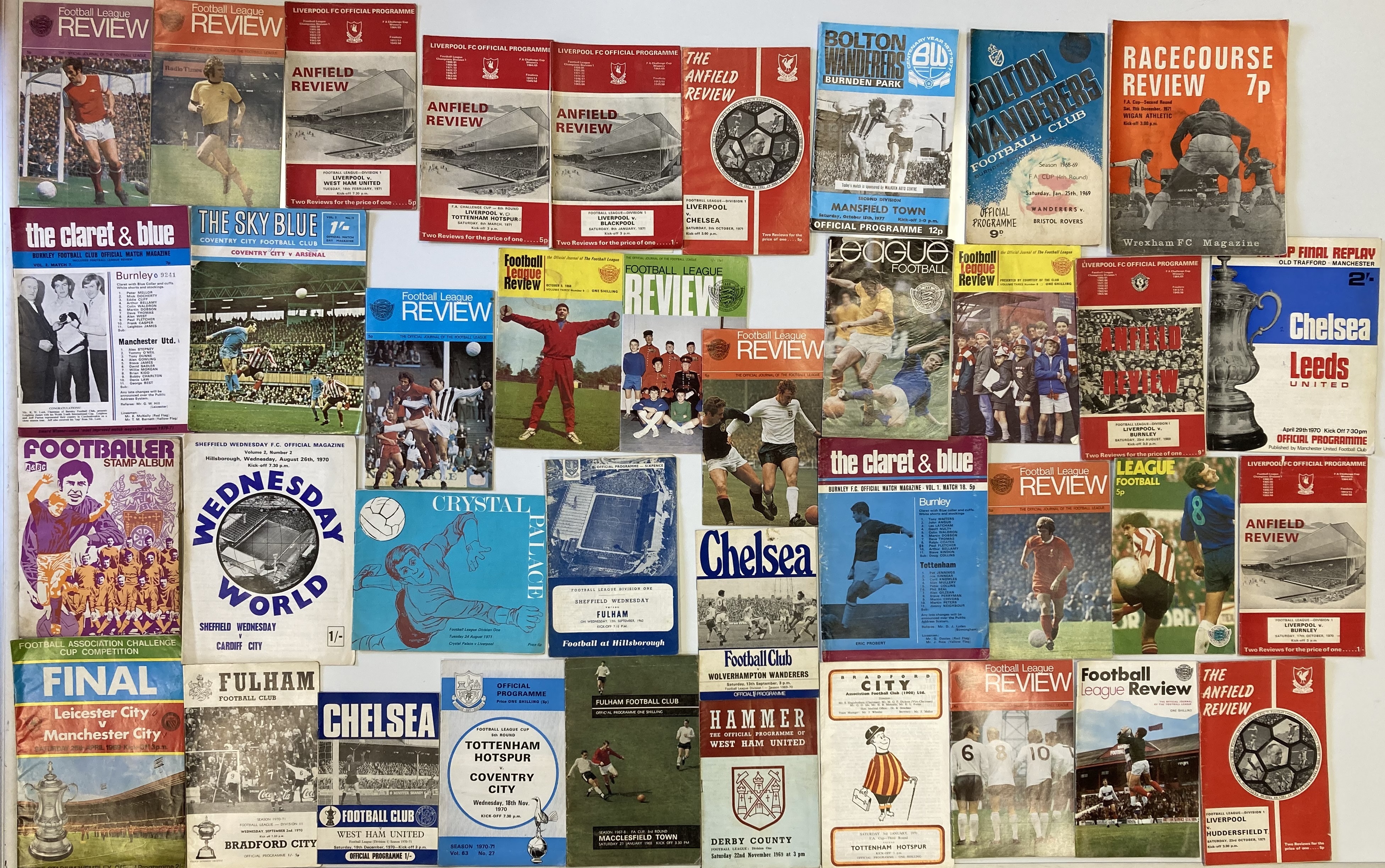 Lot 116 - ASSORTED FOOTBALL PROGRAMMES - MOSTLY