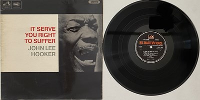 Lot 35 - JOHN LEE HOOOKER - IT SERVE YOU RIGHT TO SUFFER LP (UK ORIGINAL - CSD 3542)
