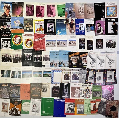 Lot 117 - THE BEATLES - LARGE COLLECTION OF PAUL MCCARTNEY SHEET MUSIC.