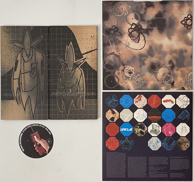Lot 228 - UNKLE - PSYENCE FICTION LP (UK LIMITED EDITION - FOLDOUT SLEEVE - MO WAX - MW085S)