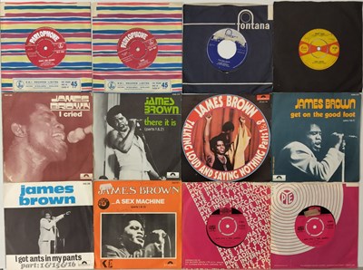 Lot 49 - JAMES BROWN AND RELATED - 7" COLLECTION