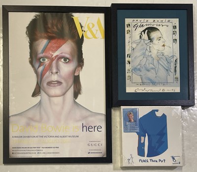 Lot 498 - DAVID BOWIE FRAMED PRINTS.