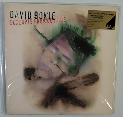 Lot 236 - DAVID BOWIE - EXCERPTS FROM THE OUTSIDE LP (LIMITED REISSUE ON GREEN MARBLE VINYL - MOVLP500)