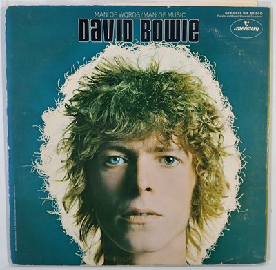 Lot 241 - DAVID BOWIE - MAN OF WORDS/ MAN OF MUSIC LP (US ORIGINAL - MERCURY SR-61246)