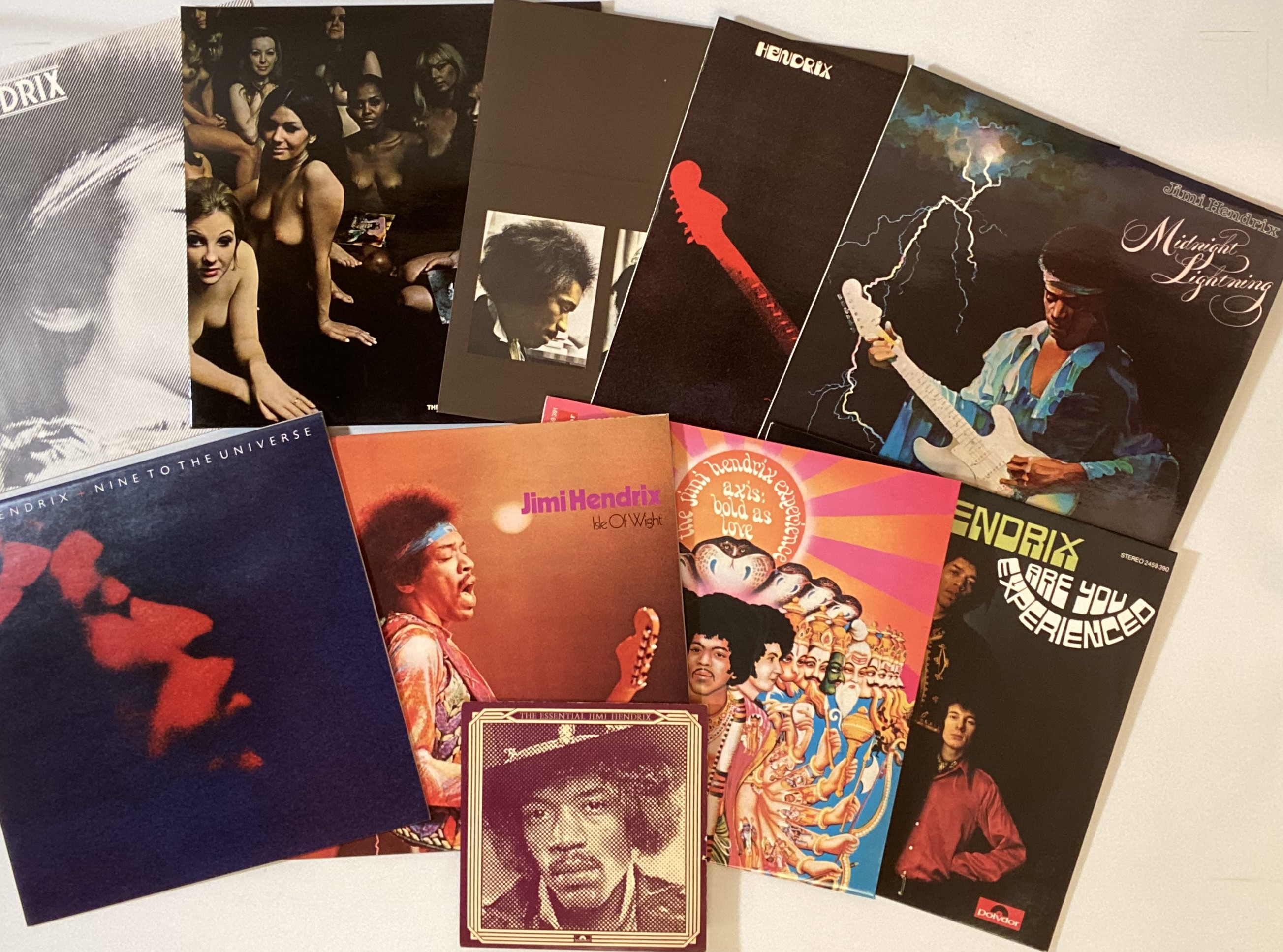 Lot 76 - JIMI HENDRIX - LP BOX-SETS