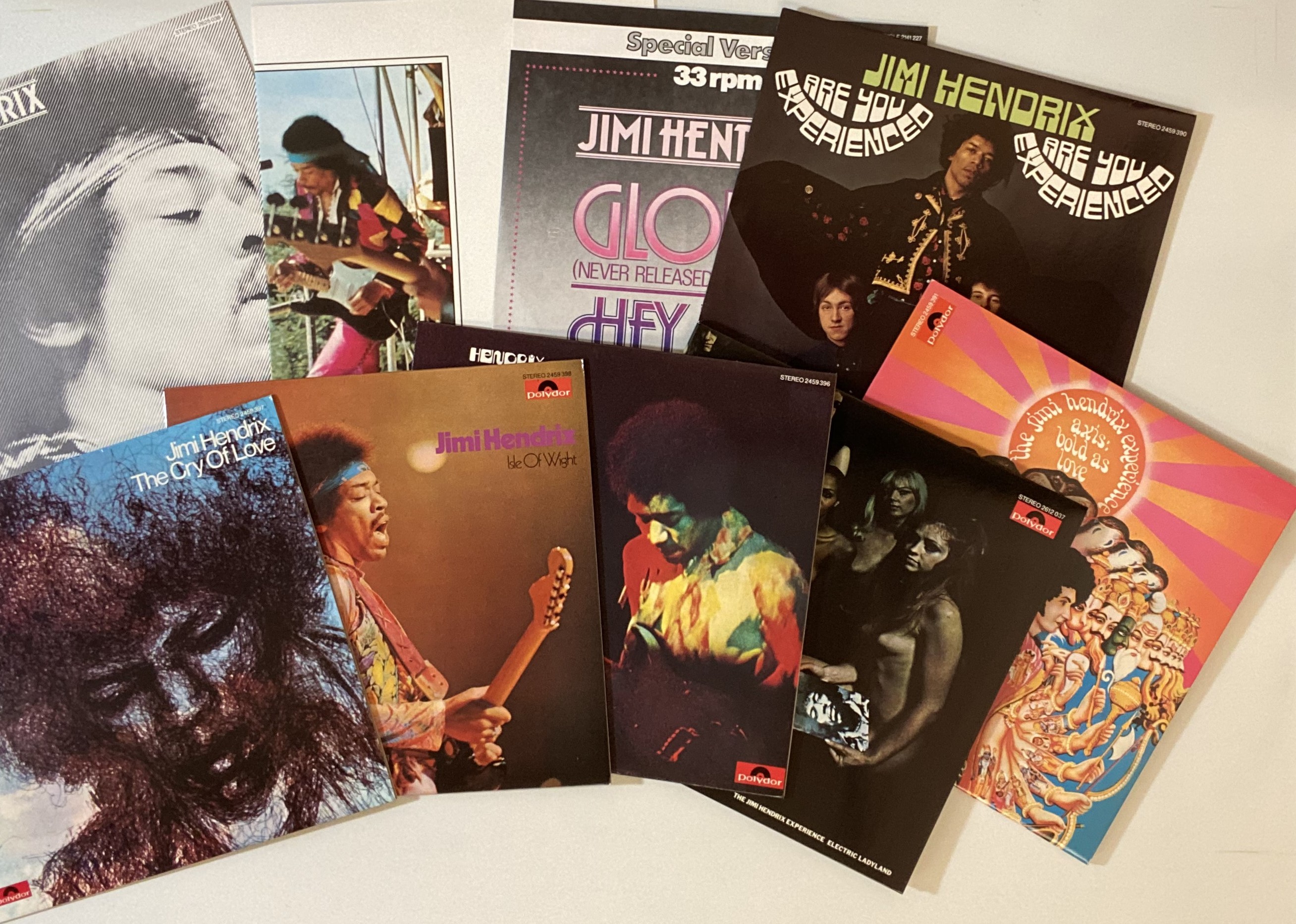 Lot 77 - JIMI HENDRIX - LP BOX-SETS