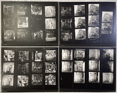 Lot 263 - THE BEATLES - CONTACT SHEET PRINTS WITH IMAGES FROM INSIDE THE APPLE BOUTIQUE.