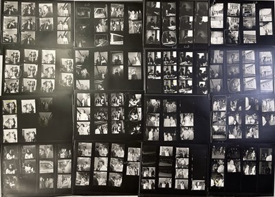 Lot 232 - THE BEATLES - CONTACT SHEET PRINTS - IMAGES OF BEATLES AT SOCIAL EVENTS / PREMIERES.
