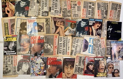 Lot 181 - THE BEATLES - JOHN LENNON MAGAZINE COLLECTION INC PLAYBOY.