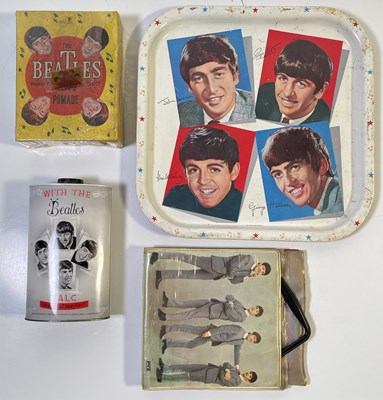 Lot 130 - THE BEATLES - ORIGINAL 1960S MEMORABILIA INC PYX RECORD CASE.