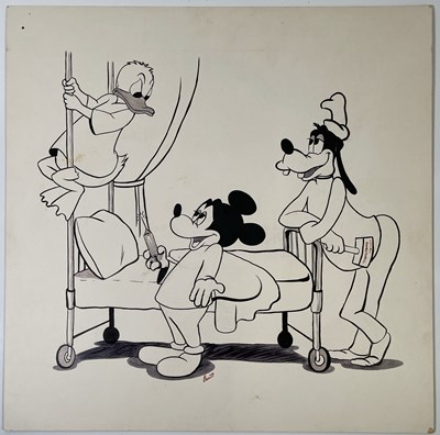 Lot 333 - DISNEY - ORIGINAL HAND DRAWN ARTWORK.
