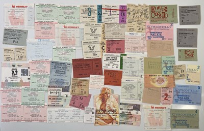 Lot 156 - CONCERT TICKETS C 1973-1989.