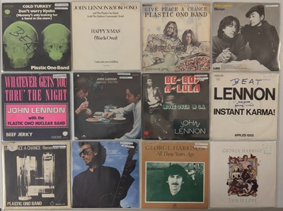 Lot 247 - THE BEATLES SOLO - 7" COLLECTION