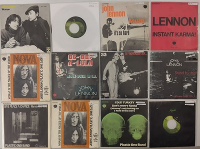 Lot 249 - JOHN LENNON - 7" COLLECTION