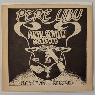 Lot 309 - PERE UBU - FINAL SOLUTION 7" (US ORIGINAL W/ PICTURE SLEEVE - HR102)
