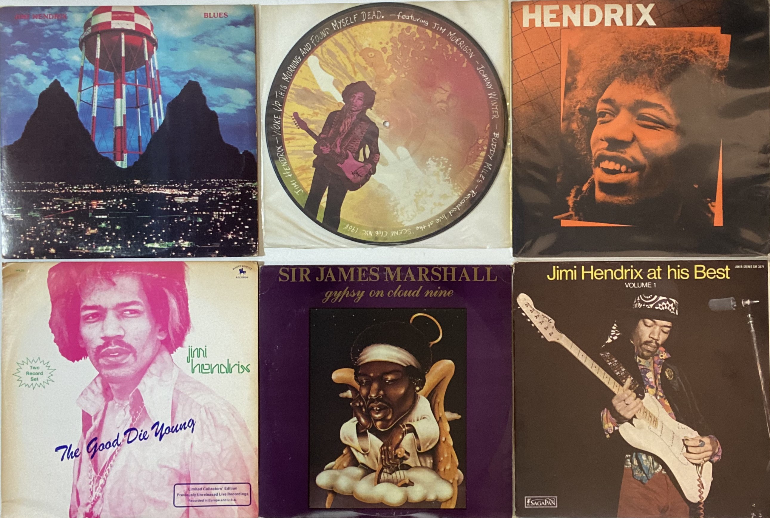 Lot 85 - JIMI HENDRIX - LPs