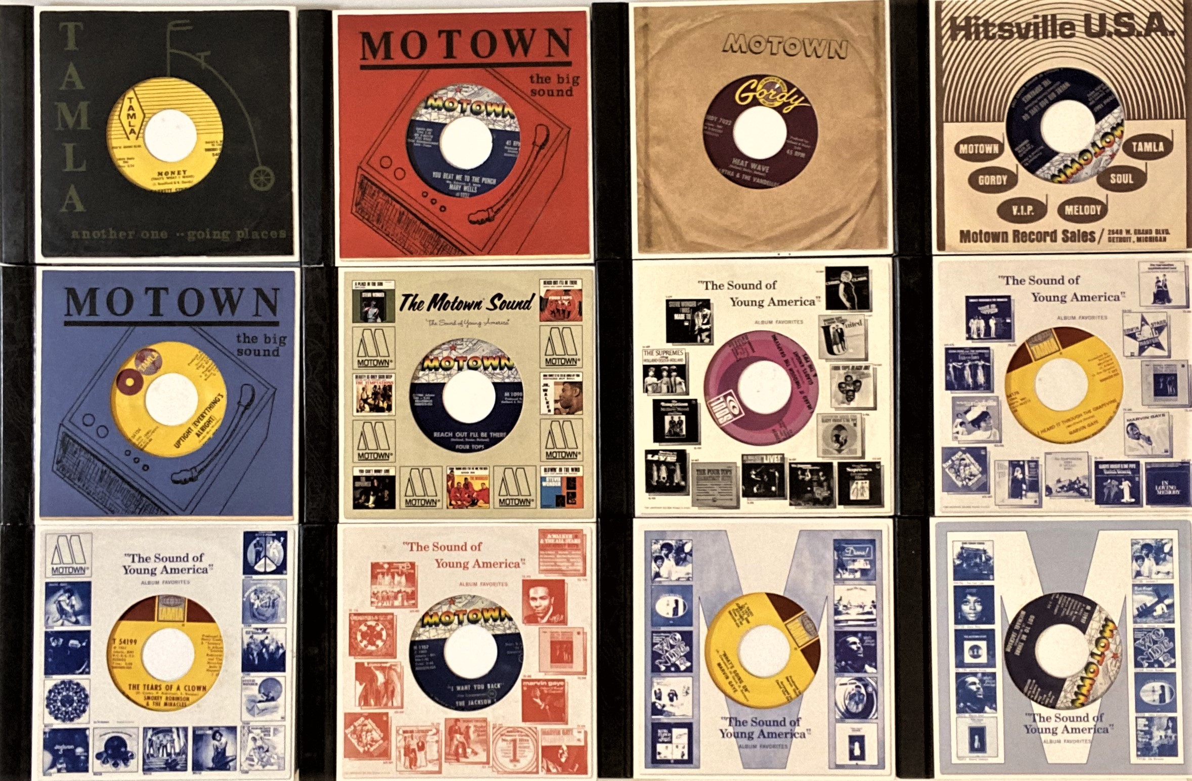 Lot 86 - VARIOUS - THE COMPLETE MOTOWN SINGLES 7