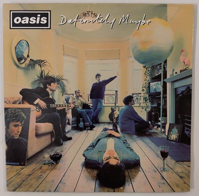 Lot 368 - OASIS - DEFINITELY MAYBE LP (CRE LP 169 - ORIGINAL UK DAMONT PRESSING)