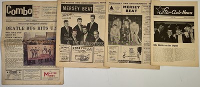 Lot 146 - THE BEATLES INTEREST - MAGAZINES INC STAR CLUB NEWS #1, MERSEY BEAT.