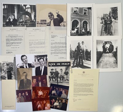 Lot 147 - THE BEATLES - MEMORABILIA INC RINGO STARR PHOTOGRAPHS.