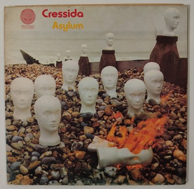 Lot 322 - CRESSIDA - ASYLUM LP (ORIGINAL UK - VERTIGO SWIRL - 6360 025)