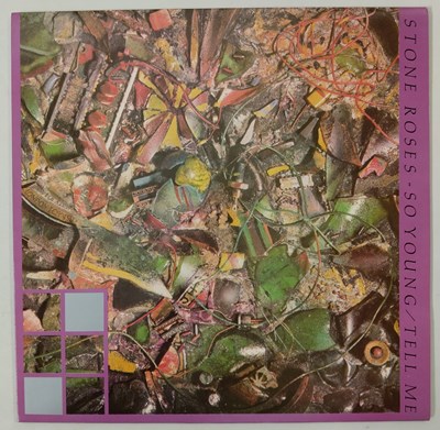 Lot 372 - THE STONE ROSES - SO YOUNG / TELL ME 12" (THIN 001 - UK ORIGINAL PRESSING)