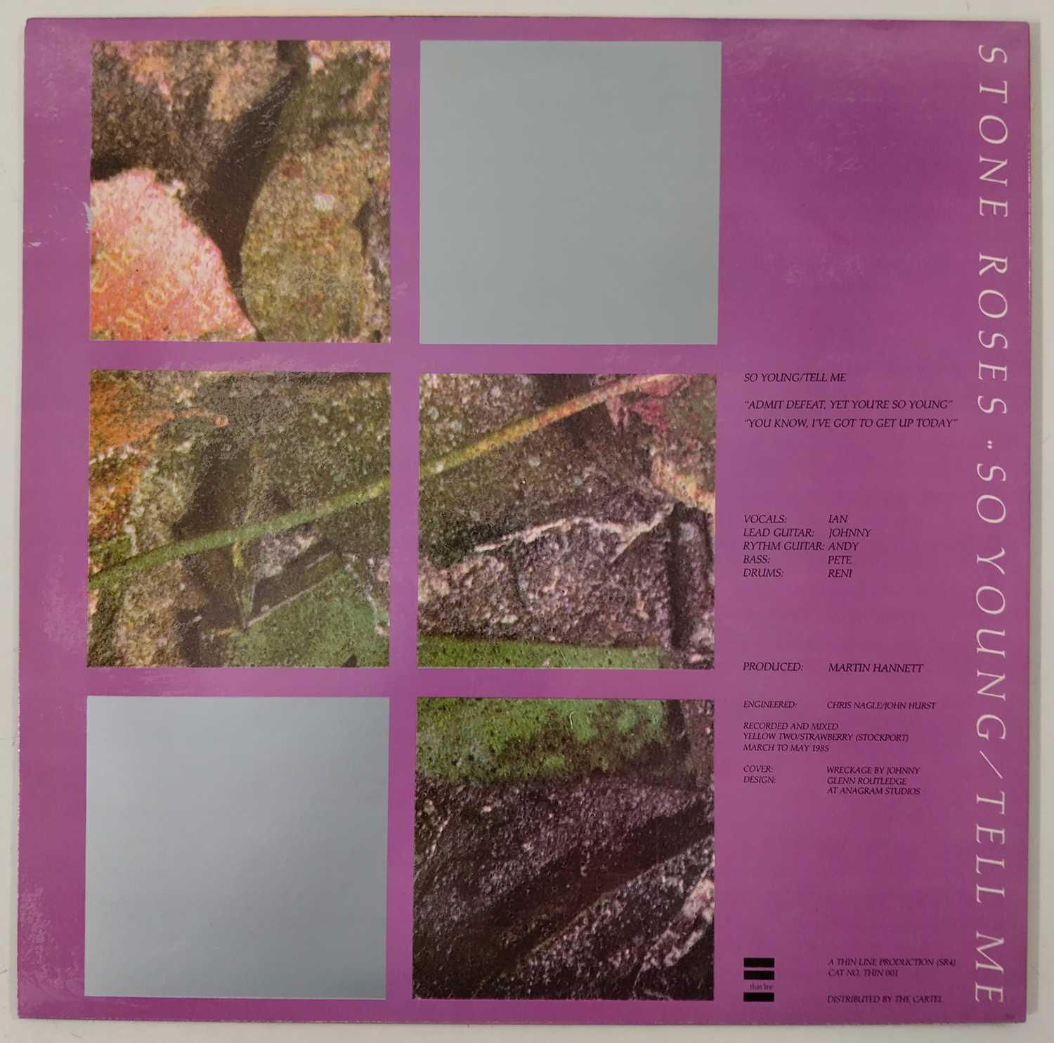 Lot 372 - THE STONE ROSES - SO YOUNG / TELL ME 12