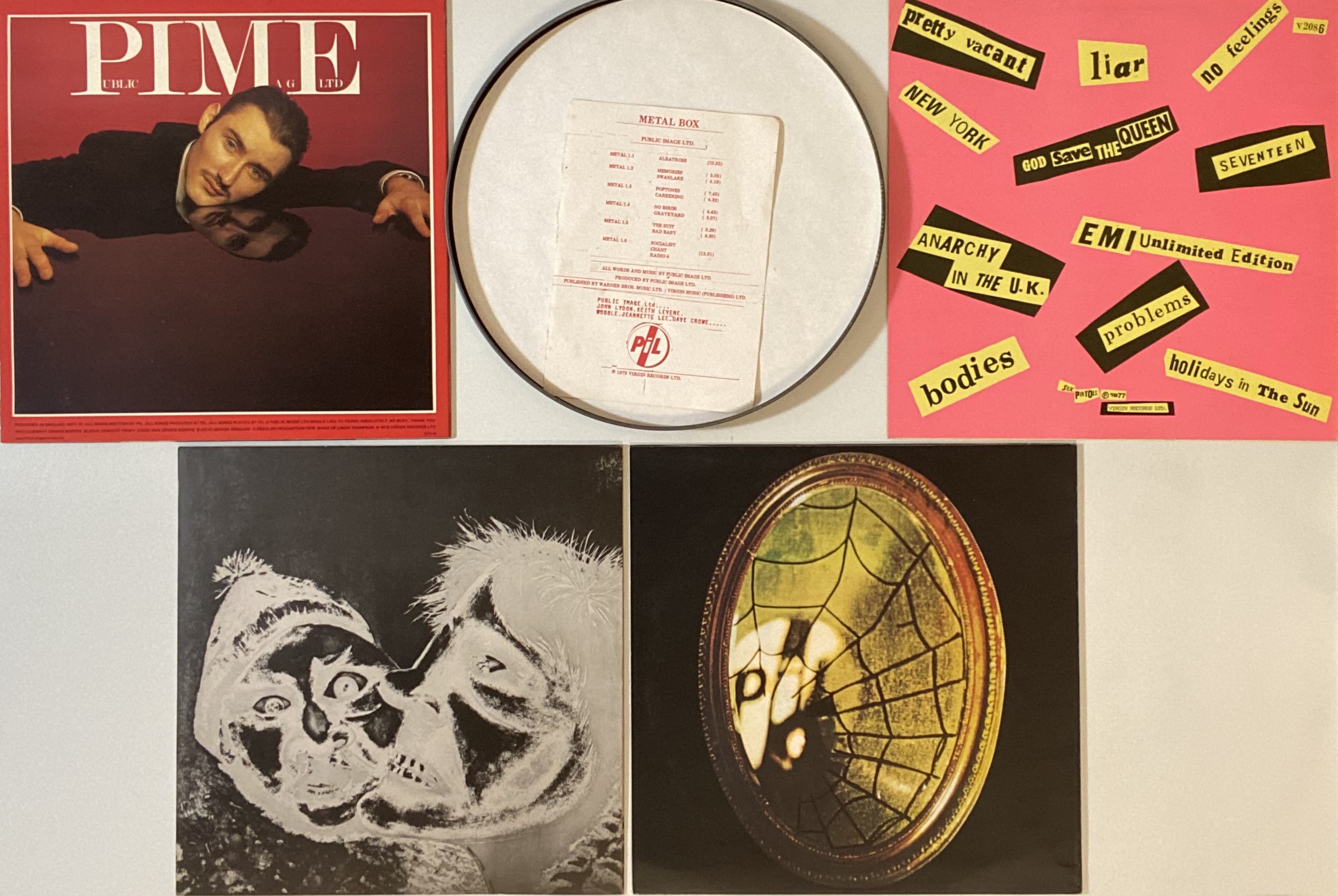 Lot 89 - SEX PISTOLS/ PIL - LP RARITIES