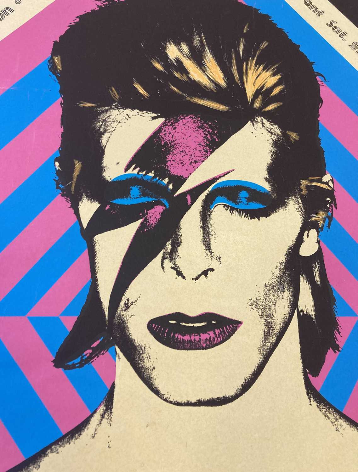Lot 415 1973 David Bowie Ziggy Stardust Poster 1526