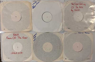Lot 341 - FELT - 12"/ LP CREATION WHITE LABELS TEST PRESSINGS