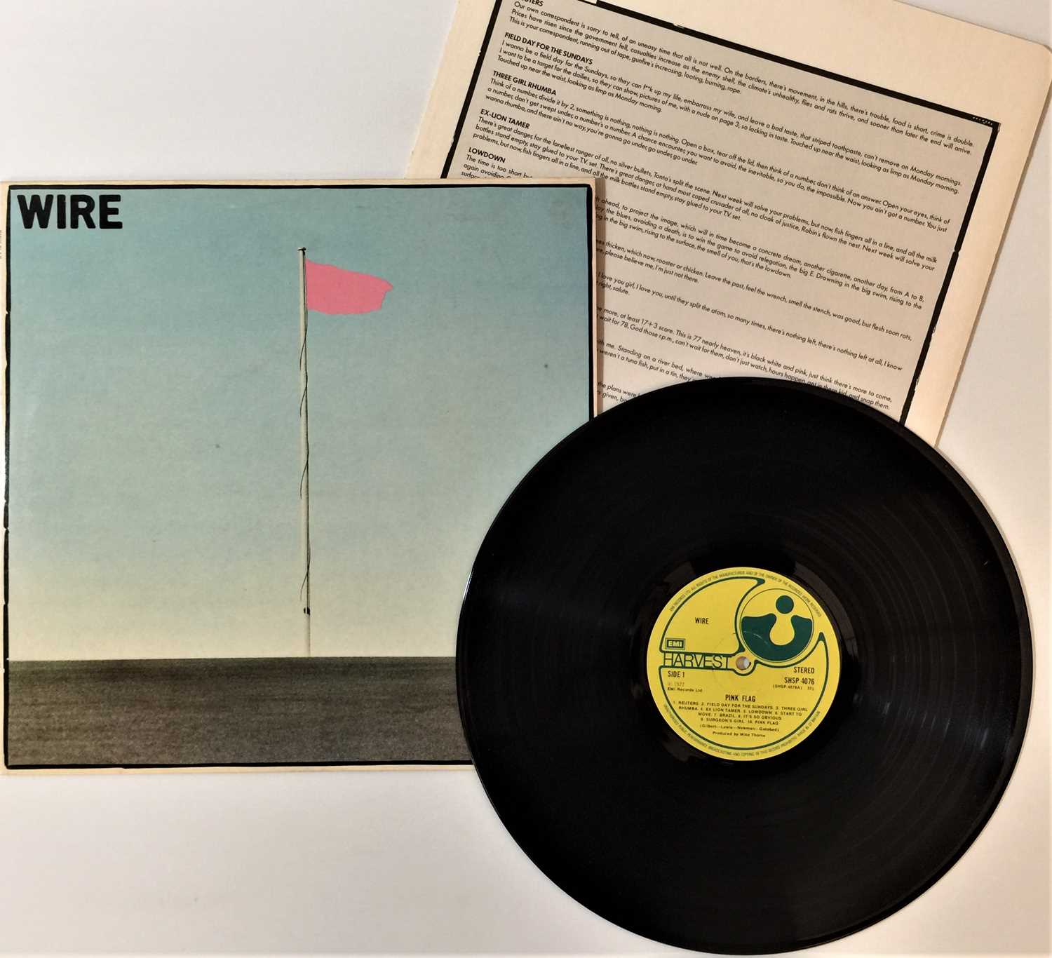 Lot 91 - WIRE - LP/ 7
