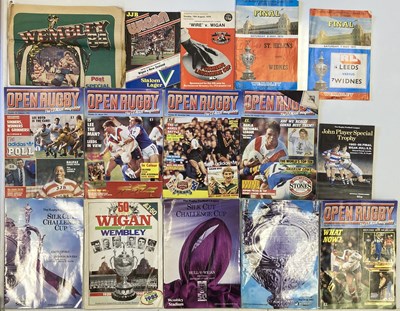 Lot 125 - RUGBY LEAGUE PROGRAMMES - SOME SIGNED.