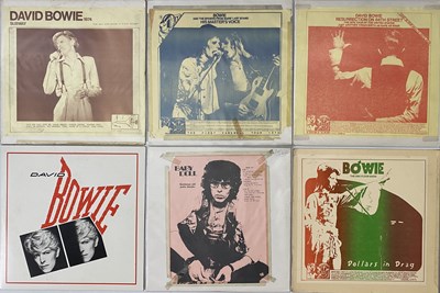 Lot 402 - DAVID BOWIE / CLASSIC ROCK - PRIVATE PRESSINGS - LP PACK