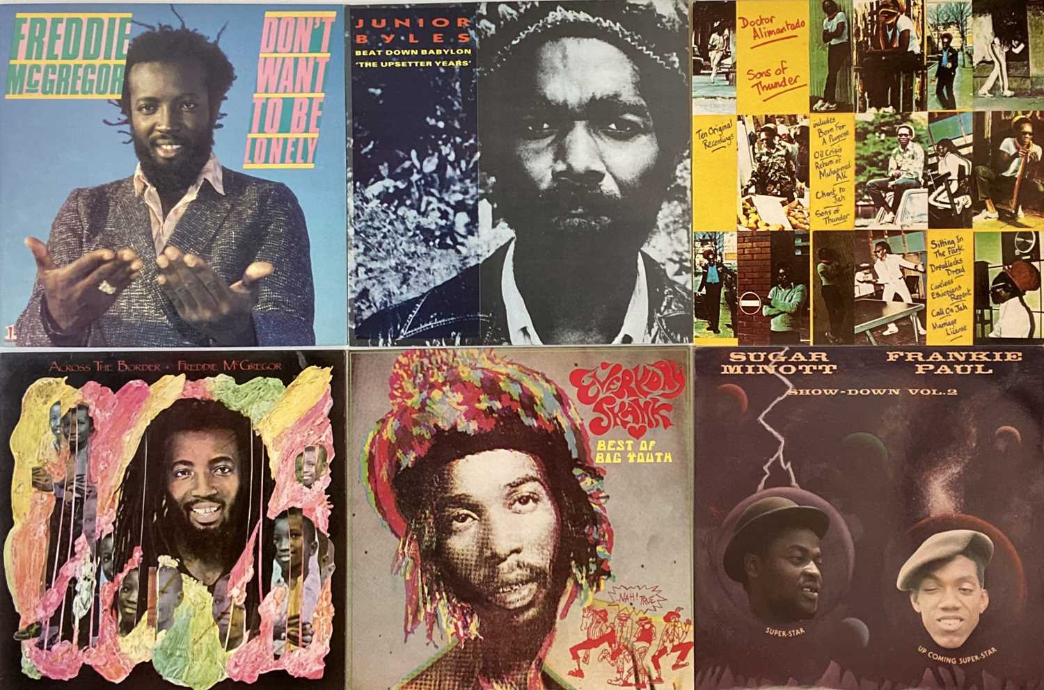 Lot 100 - REGGAE (ROOTS/ROCKSTEADY/DUB) - CLASSIC LPs