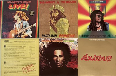 Lot 101 - REGGAE (ROOTS/ROCKSTEADY/DUB) - CLASSIC LPs