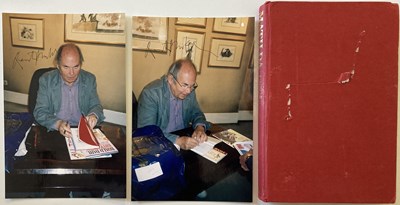 Lot 2 - ROALD DAHL MATILDA EARLY EDITION AND QUENTIN BLAKE SIGNED PHOTOS.