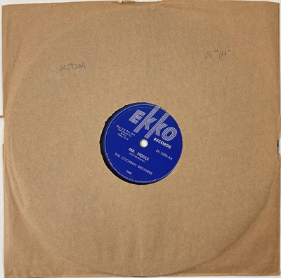 Lot 491 - THE COCHRAN BROTHERS - MR. FIDDLE (ORIGINAL US 10" 78RPM RECORDING - EKKO 1003 - E CONDITION)