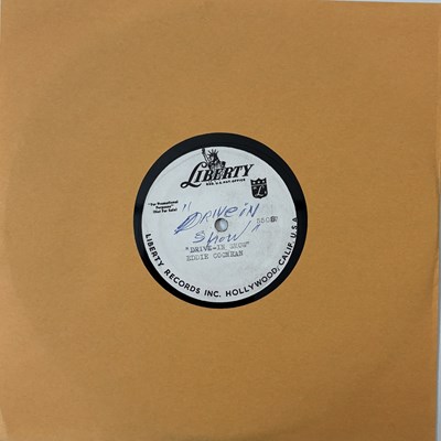 Lot 498 - EDDIE COCHRAN - DRIVE IN SHOW (ORIGINAL PROMO US 10" 78RPM RECORDING - LIBERTY 55087)