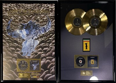 Lot 346 - JAMIROQUAI - TWO LARGE FRAMED AWARDS.