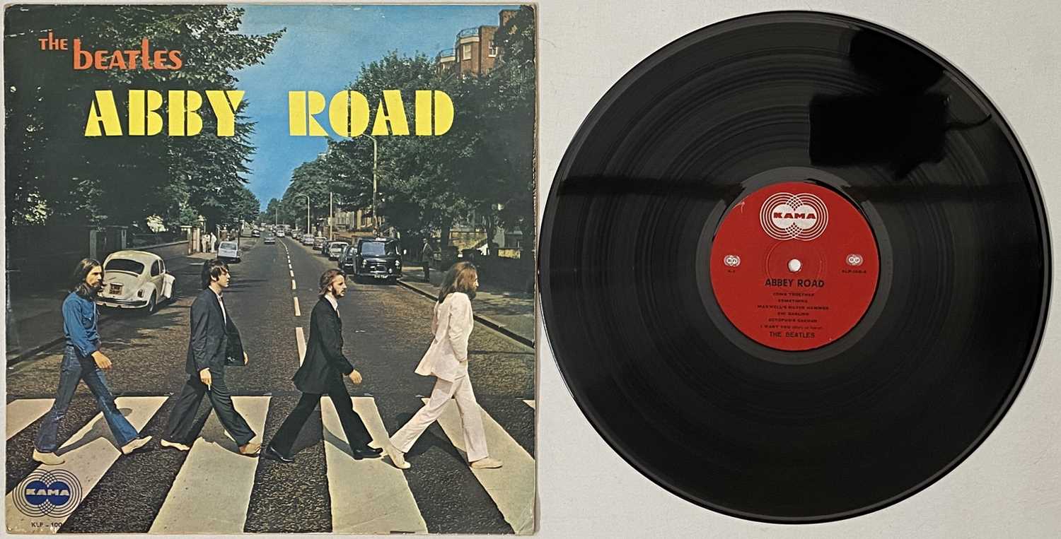 Lot 4 - THE BEATLES - ABBEY ROAD LP (IRANIAN PRESSING - KAMA KLP-100)