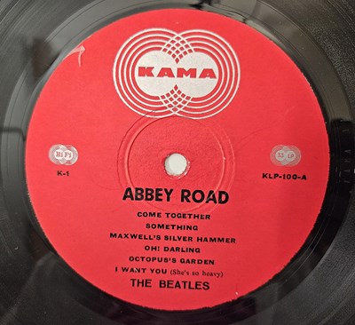 Lot 4 - THE BEATLES - ABBEY ROAD LP (IRANIAN PRESSING - KAMA KLP-100)