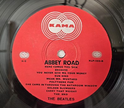 Lot 4 - THE BEATLES - ABBEY ROAD LP (IRANIAN PRESSING - KAMA KLP-100)