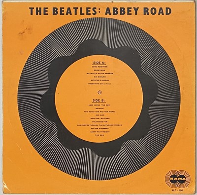 Lot 4 - THE BEATLES - ABBEY ROAD LP (IRANIAN PRESSING - KAMA KLP-100)
