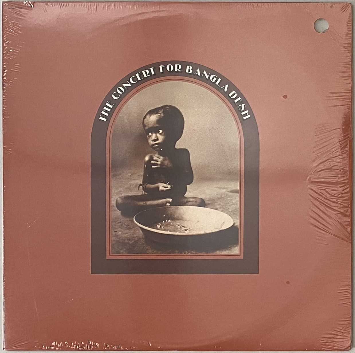Lot 5 - THE CONCERT FOR BANGLADESH LP (US 80s DELETED REISSUE - SEALED - SABB-12248)